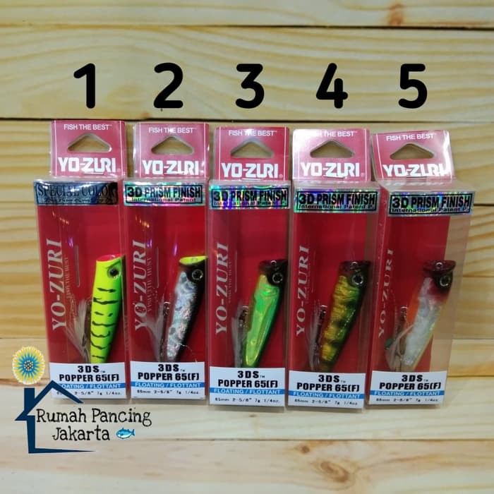 Unik  Lure Yozuri 3DS Popper 65mm Floating