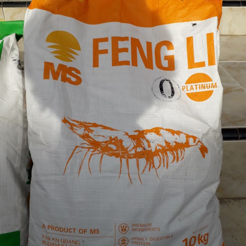 FENGLI 0 pelet Pakan Ikan Burayak Cupang Guppy Molly 10 kg Murah