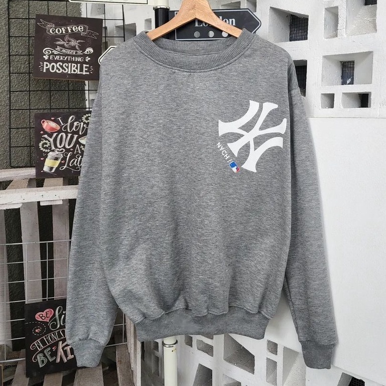 NYCH Sweater Sweatshirt Oversize Crewneck Unisex Gaya Sporty