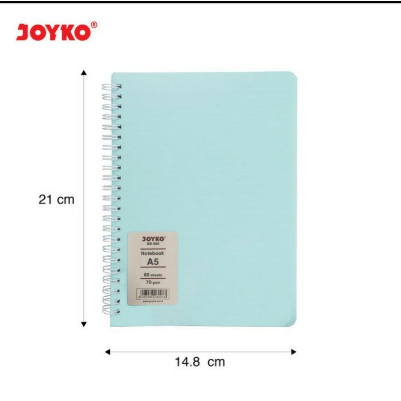 

Notebook Bergaris Spiral Joyko A5