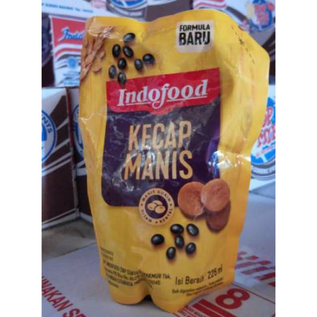 Kecap Manis Indofood Refill 225 ml - Original Murah