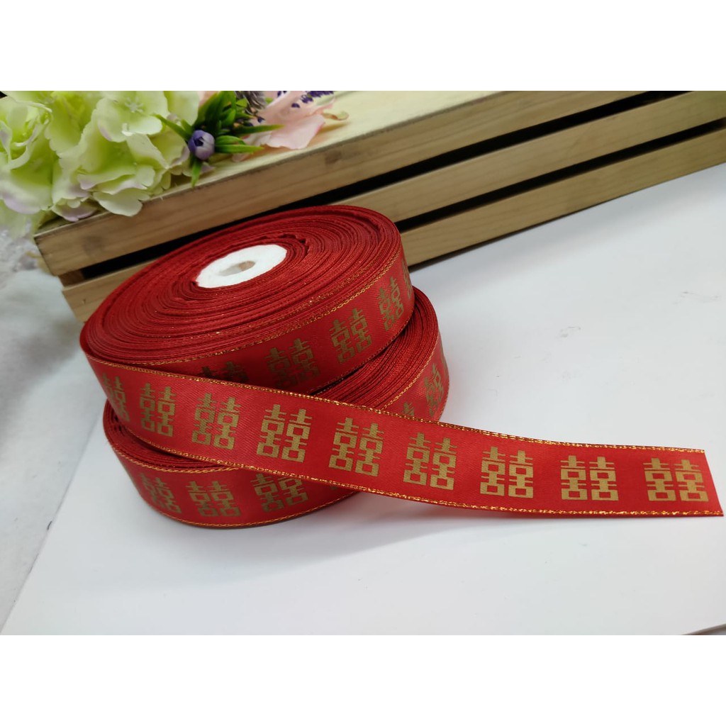 1 Meter -  PITA TULISAN SHUANG XI