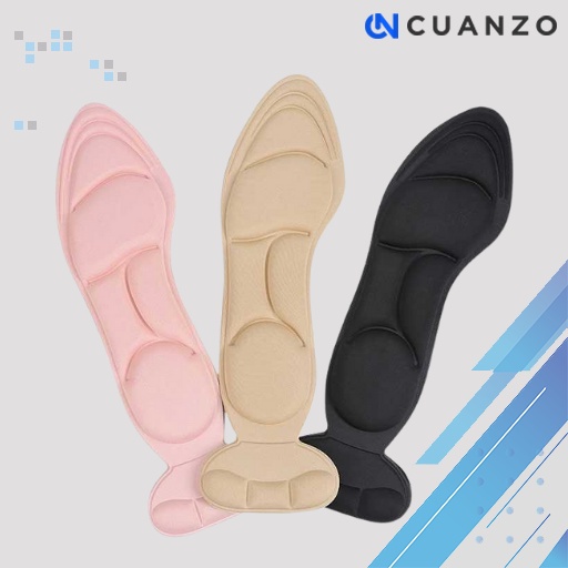 Insole Alas Kaki Wanita High Heels Breathable 1 Pair / Alas Sepatu Empuk Tebal Wanita Rematik Peninggi Sport / Bantalan Sepatu High Heels Tumit Lecet Kebesaran Anti Bau / Sol Sepatu Bawah Wanita Safety Anti Pegal / Bantalan Tumit Kaki Alas Sepatu Murah