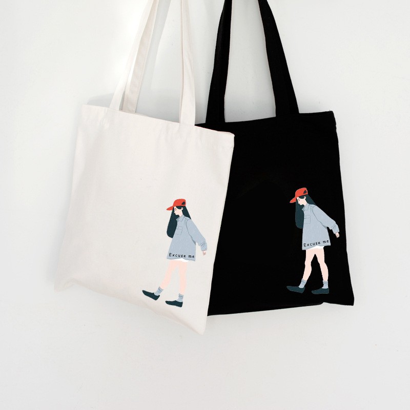 FINOM SWAG GIRL - Tote Bag Wanita Korean Style Harajuku