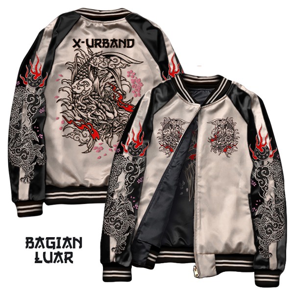 Jaket Sukajan Embroidery Two In One X Urband Absolute A220