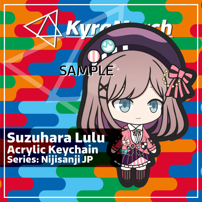 Keychain Nijisanji Japan Suzuhara Lulu
 | KyraMerch Anime Fanmerch Dealer