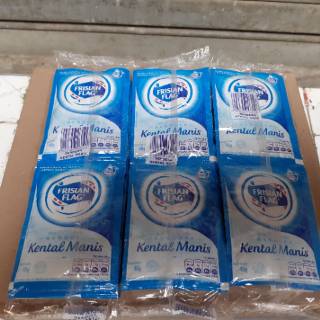 SUSU KENTAL MANIS FRISIAN FLAG PUTIH BENDERA SACHET PUTIH ...