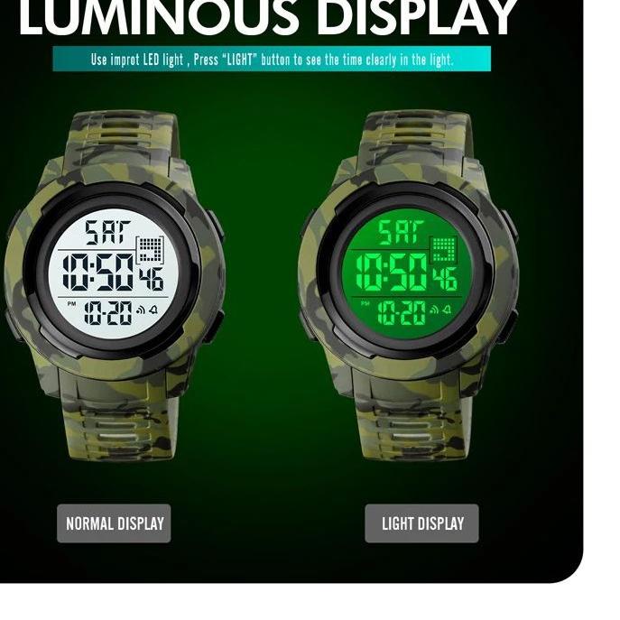 Jual PREMIUM SKMEI 1731 Jam Tangan Pria Digital Dual Time Chronograph Sport  Watch Anti Air Tali Rubber WATCHKITE MGOS ) Indonesia|Shopee Indonesia