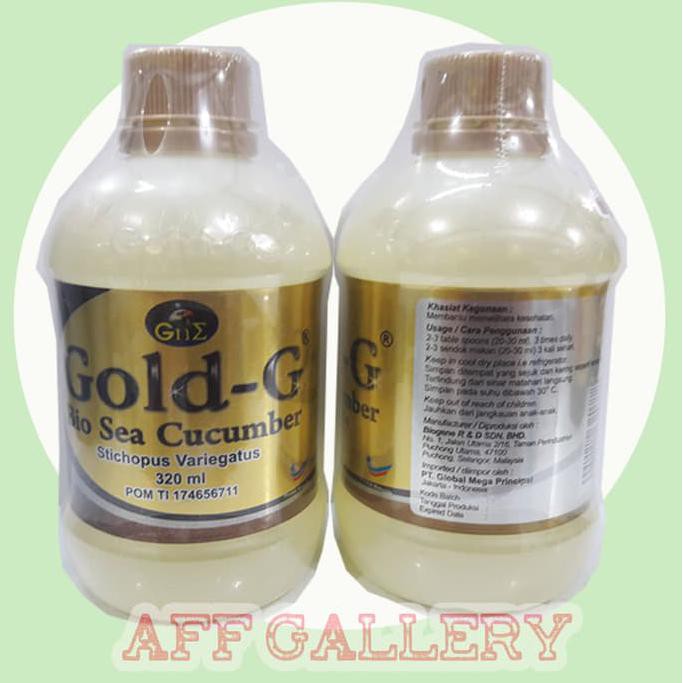 Jelly Gamat Gold G Sea Cucumber