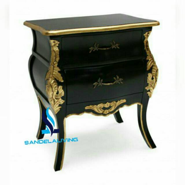 Nakas Bombay Side Table Duco Bed Side Cabinet Duco Tempa Tidur Duco Lemari Pakaian Duco Shopee Indonesia