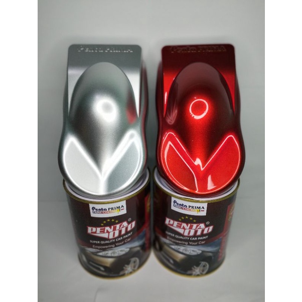 Satu Paket Cat Candytone PU + cat dasar silver