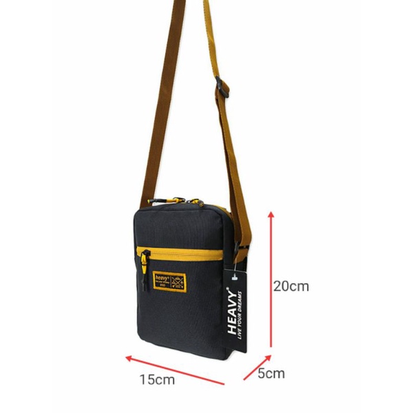 [HEAVY.BAG] TAS SELEMPANG PRIA SLINGBAG HEAVY . TAS PRIA HEAVY SLINGBAG MINI POUCH