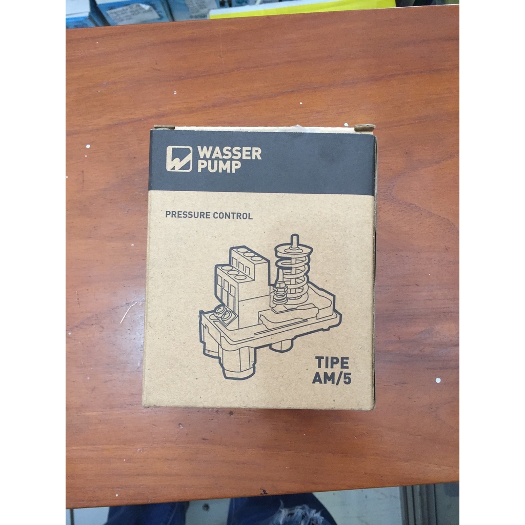 Otomatis Pompa Air WASSER AM 5 Semi Jet Pump Pressure Switch ASLI ORI