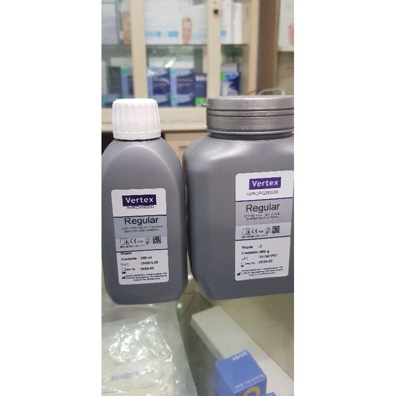 Paket Vertex HC Powder 500g Liquid 250ml