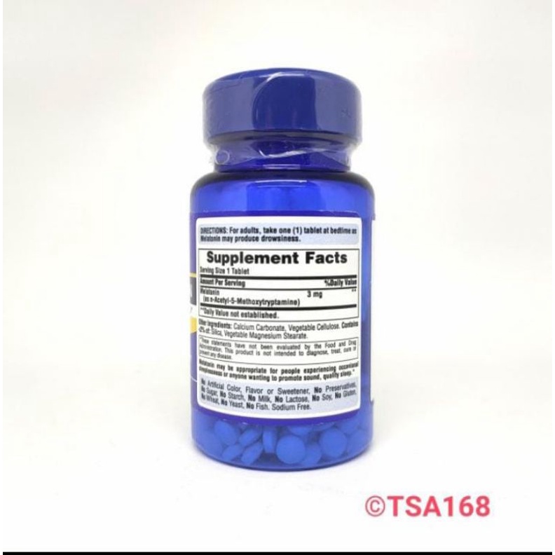 Puritan Pride Melatonin 3 mg