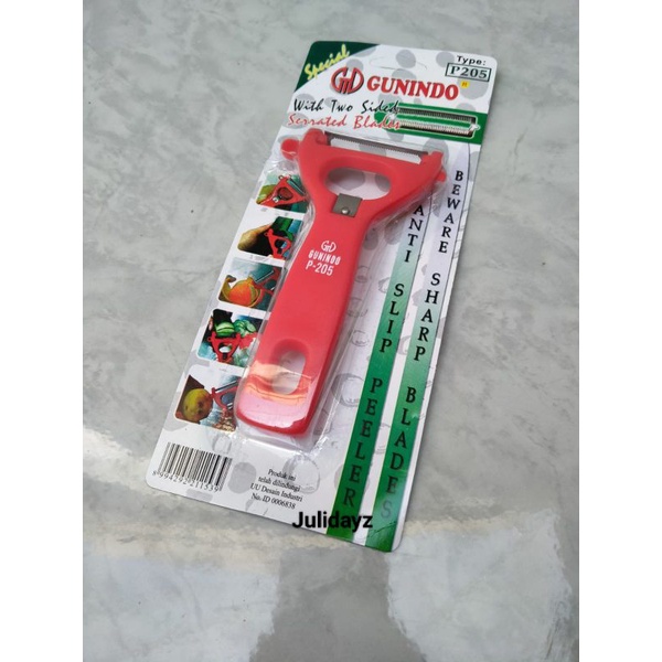 Peeler pisau kupas buah sayur Gunindo P205