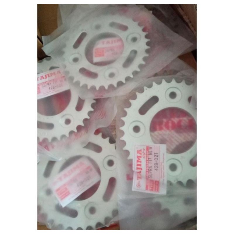 GIR GEAR BELAKANG SUPRA FIT NEW KARISMA SUPRA X125 HONDA 428*32T TAJIMA