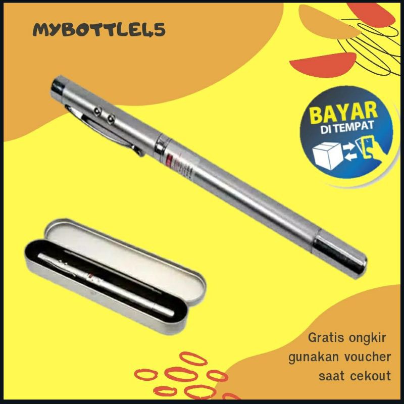 

Pulpen Pen Exclusive Pena 5 in 1 Laser Pointer Box Premium Presentasi
