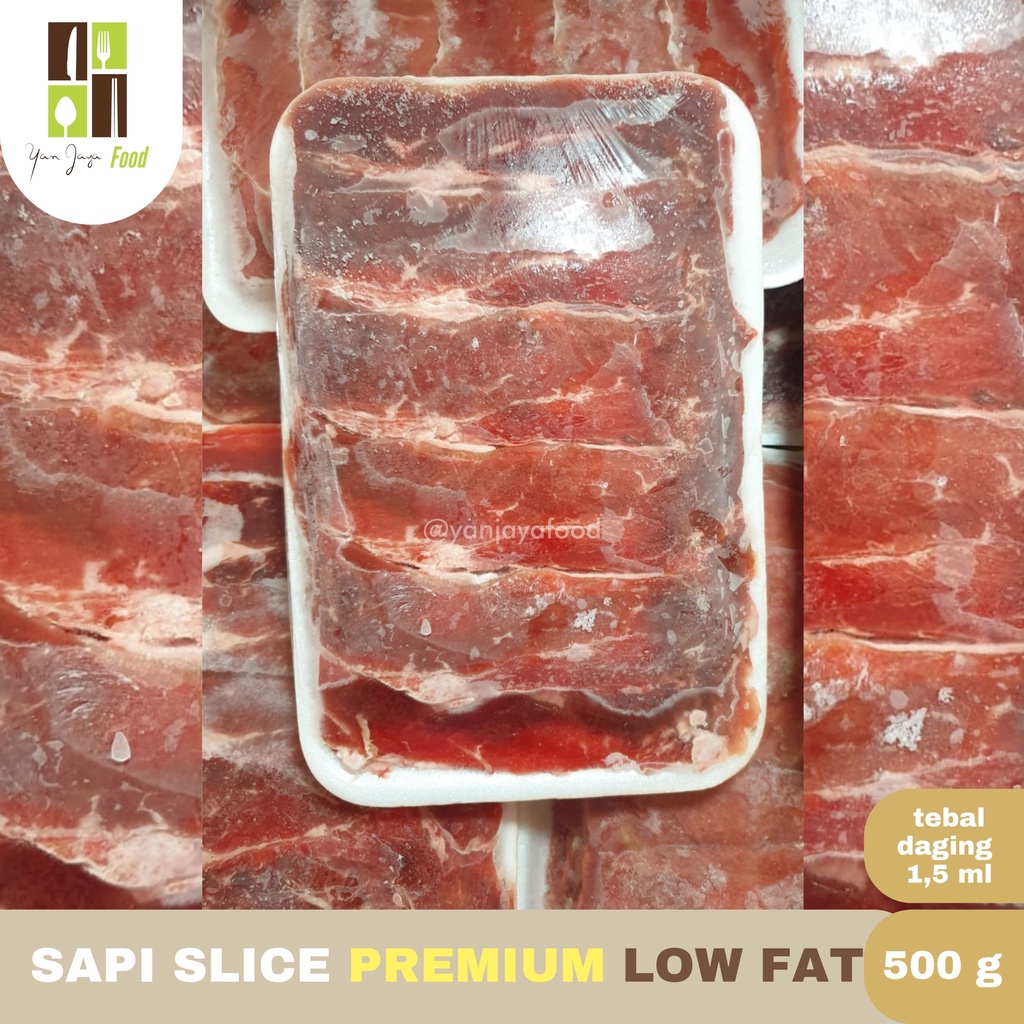 Sapi Slice Low Fat US Premium Shortplate 500gr