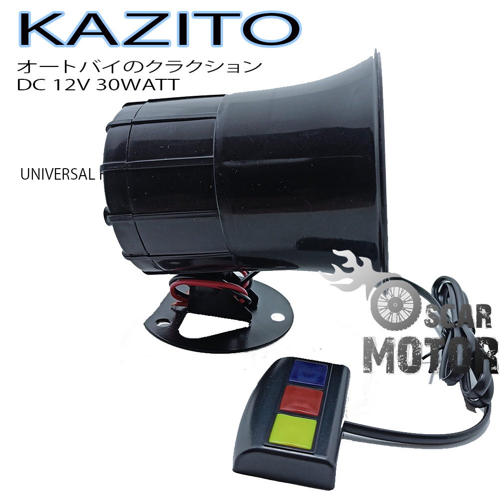 KLAKSON 3 SUARA MONSTER KAZITO SUPER TOA MOTOR UNIVERSAL MOGE NEW HORN motor