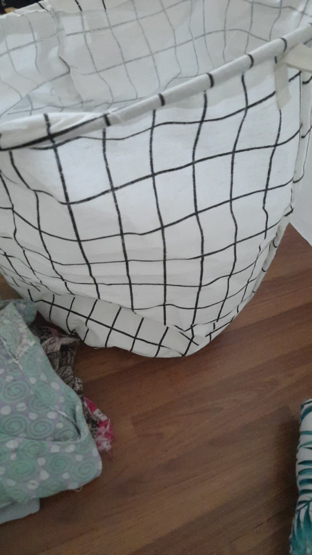 Keranjang Baju Kotor / Laundry Bag Kanvas / Keranjang Lipat