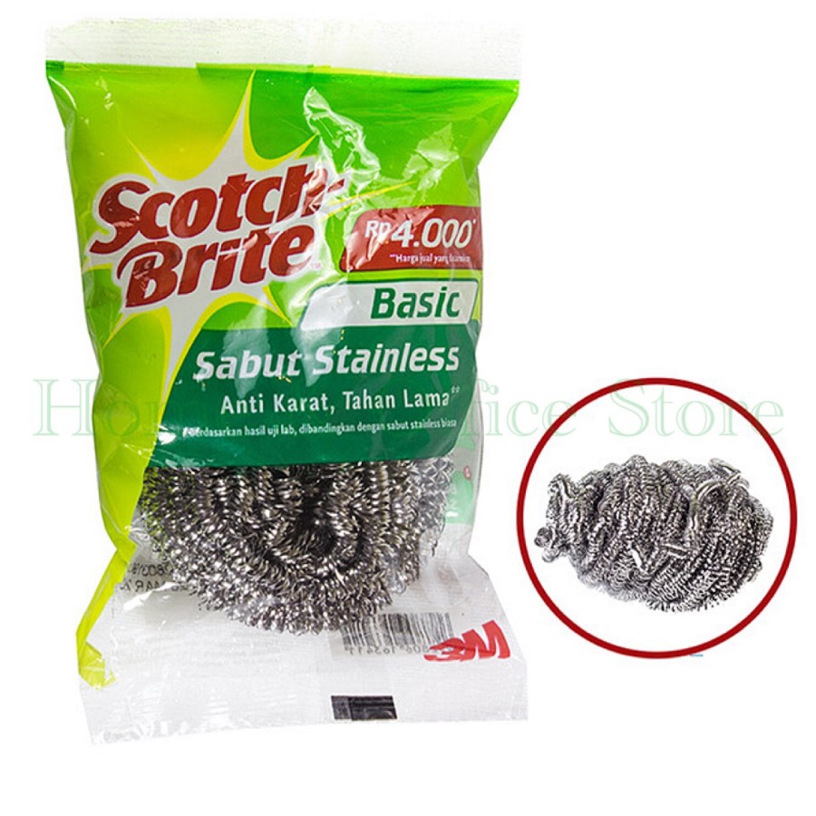 3m Scotch Brite Sabut Stainless Standar Ekonomis Id-t57n