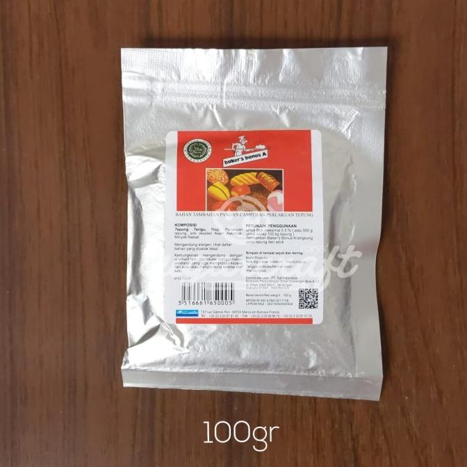

Bread improver Baker's Bonus 100gr TERMURAH Kode 59