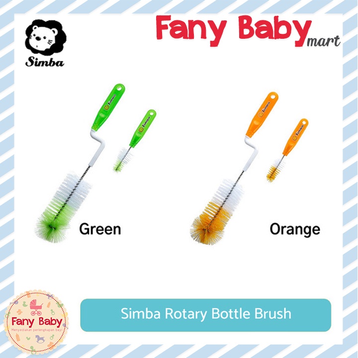 SIMBA ROTARY BOTTLE &amp; NIPPLE BRUSH / 1420