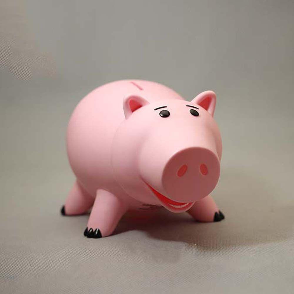 Needway   Action Figure Untuk Anak Hadiah Lucu Hamm the Piggy Model Mainan PVC Koleksi Figure Model Anime