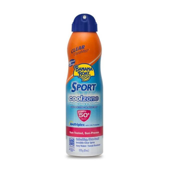Banana Boat Ultramist Sport Coolzone Spray SPF50  170 g