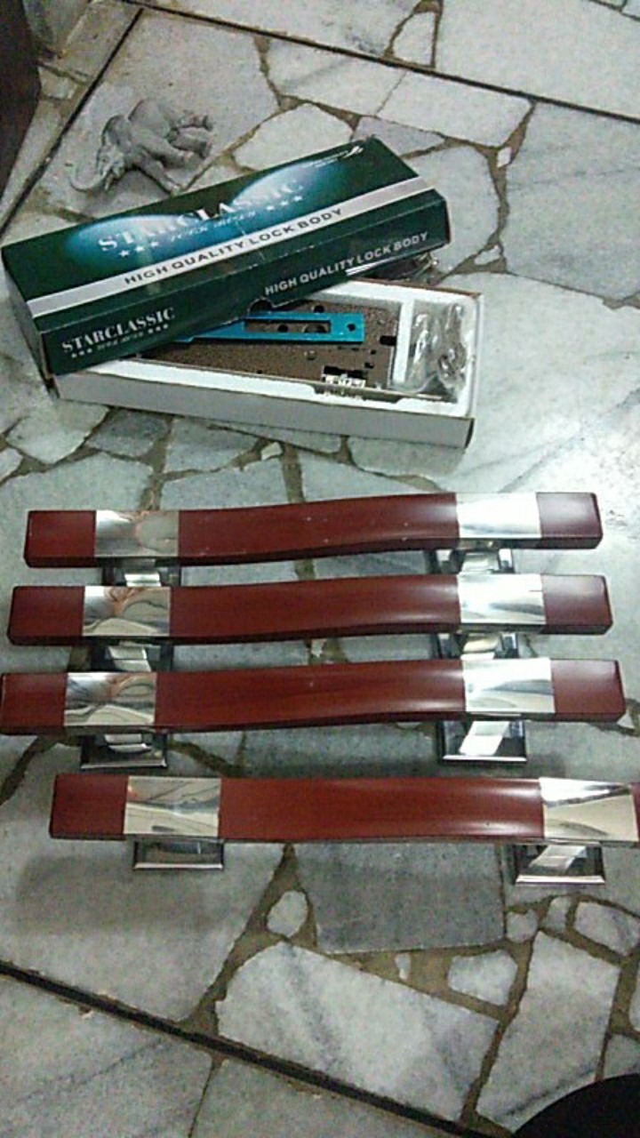 Body Kunci Pintu Dan Tarikan Pintu Rumah 33 Cm Handle Gagang Minimalis