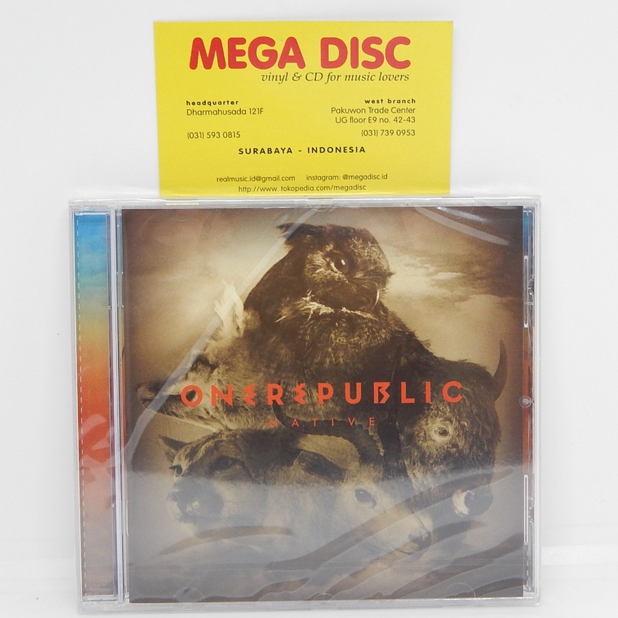CD One Republic - Native EU Album Audio Music