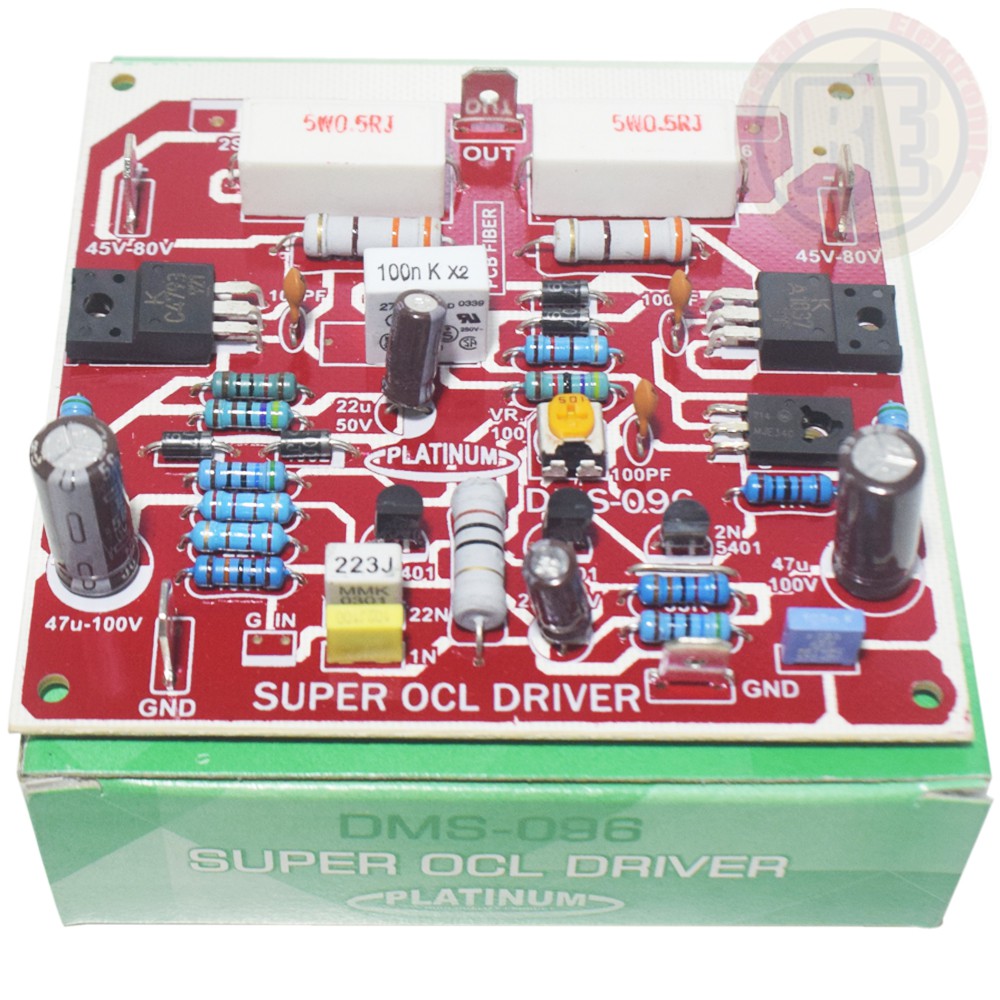 POWER KIT Amplifier Audio Profesional SUPER OCL DRIVER PCB FIBER DMS 096