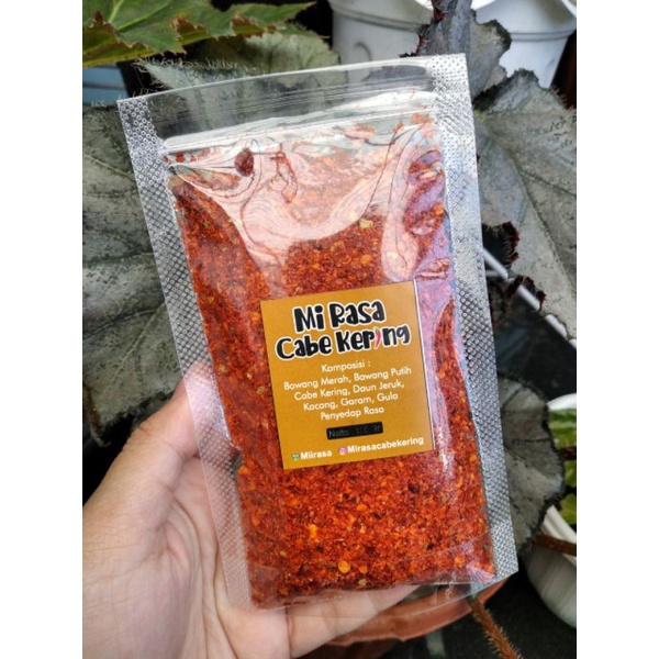 Cabe bubuk/cabe bubuk rasa/cabe kering bubuk (90 gram)