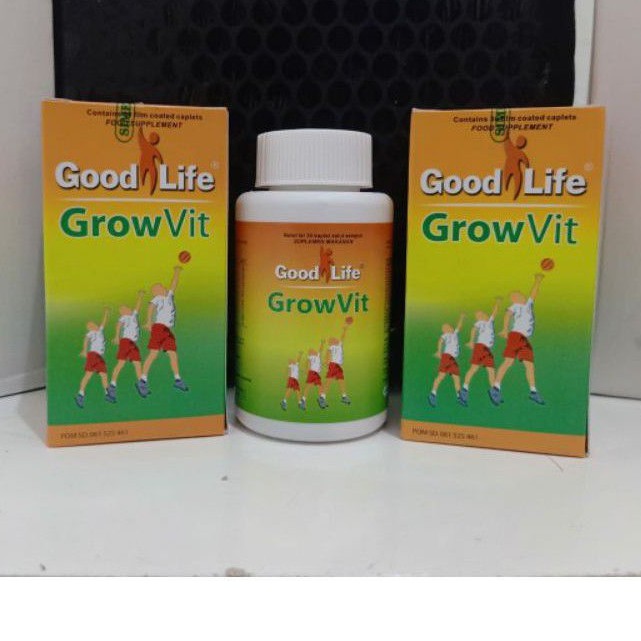 Grow Vit Good Life - Vitamin pertumbuhan anak - Vitamin peninggi badan