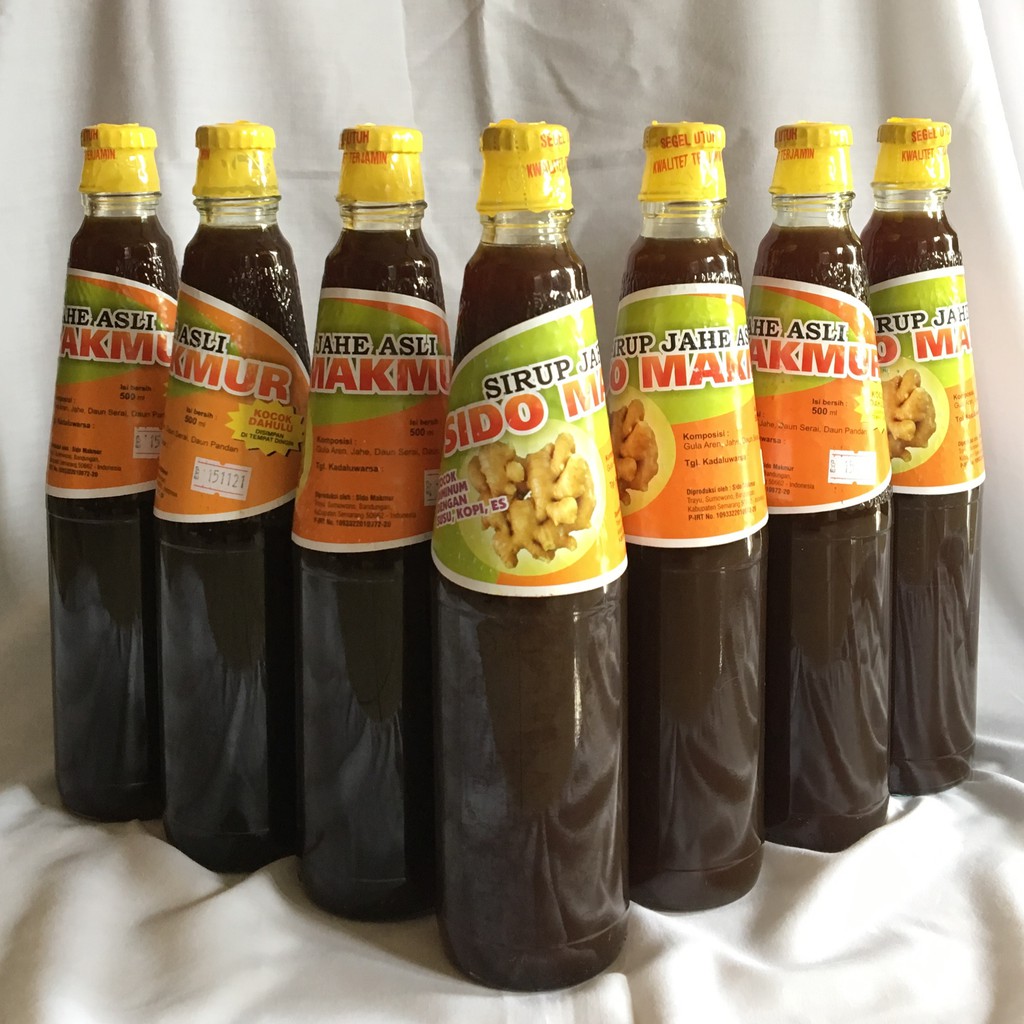 

SIRUP JAHE ASLI SIDO MAKMUR - 500ml