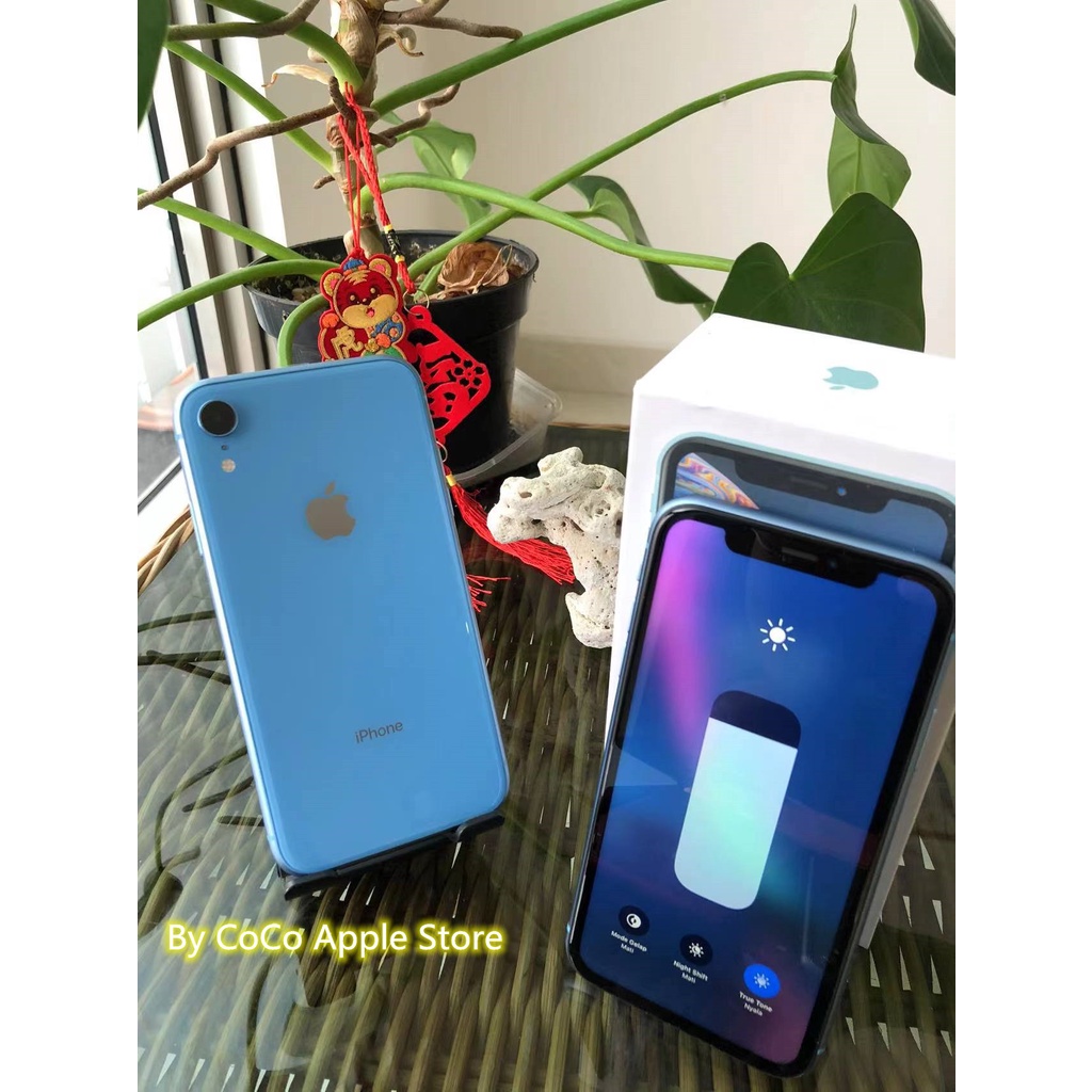 iPhoneXR 64GB All Sim Silent Fullset Original Second Mulus100% Like New 3utools All Green （Garansi 1 Tahun）