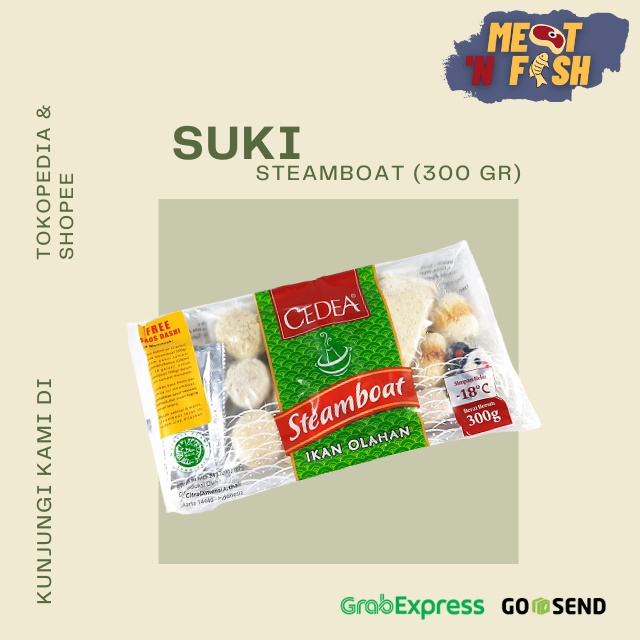 

Cedea steamboat / Suki / Shabu-shabu per 300gr