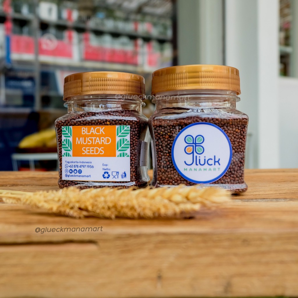 

Black Mustard seed / biji Mustar hitam 85 gr