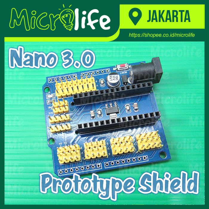 Nano v3.0 Expansion Prototype Shield Breakout Board