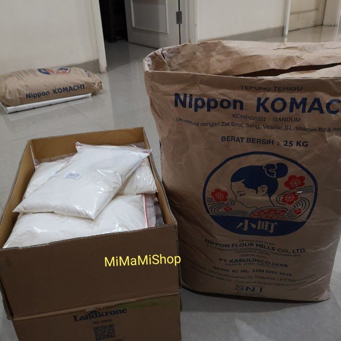 

gtg2011bb Tepung Roti Komachi / Komachi Bread Flour Kemasan 1 Kg/Repack Da01D100