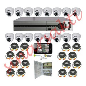 Paket Camera cctv 16CH 16 camera 3MP ( Komplit tinggal pasang aja bro )