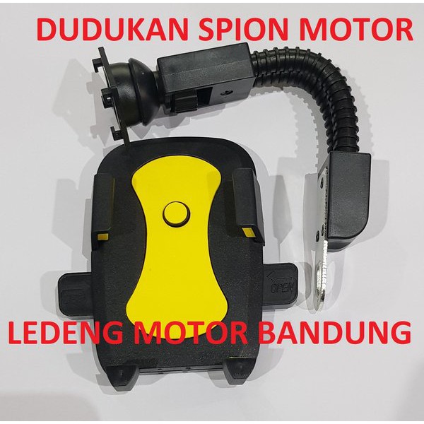 Miliki Holder HP GPS Sepeda Motor Tempat Dudukan Spion terbaik