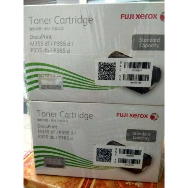 Toner Fuji Xerox Black CT201937 original  toner xerox m355 / P355 toner fuji xerox standart capacity