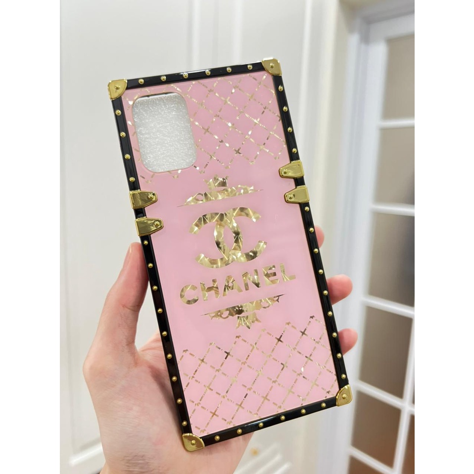 CHAxNEL PINK CASE OPPO F1S F5 F7 F9 F11 F11PRO A5S A7 A11K A12 A1K A3S A52 A92 A5 A9 A95 A31 A15 A53 A54 A16 A74 A76 RENO 2F 3 A91 4 4F 5 5F 6 7 5G  7Z(5G)/ SOFT CASE CASING COVER-HANYA CASE