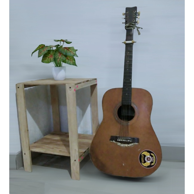 MEJA KECIL KAYU JATI LANDA-MEJA KAYU MINIMALIS-MEJA SUDUT RUANG TAMU