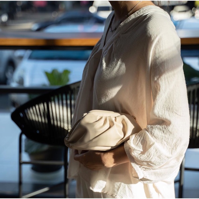 Off White Dumpling Bag