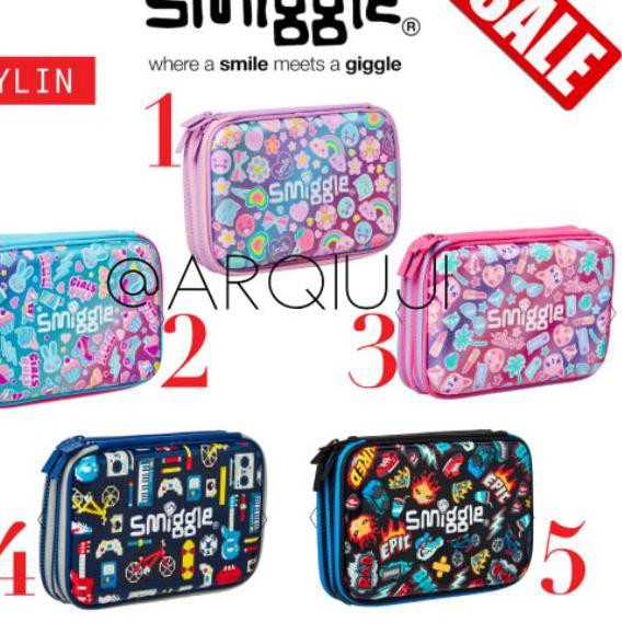 

Flash Sale Smiggle Double Up Hardtop Pencil Case