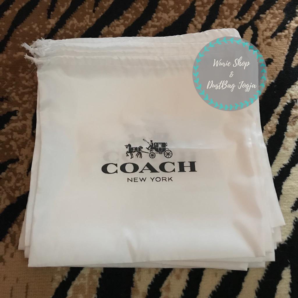 COACH *SATIN* Dustbag Pengganti Sarung Tas Pelindung Debu Dust Bag DB Branded