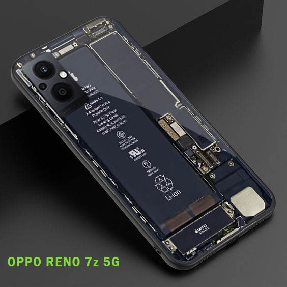 (S16) Softcase Kaca OPPO RENO 7z 5G- casing handphone - OPPO RENO 7z 5G - pelindung handphone - OPPO